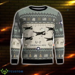 U-2 Dragon Lady U2 3D Aircraft Ugly Sweater Christmas Gift For Men And Women Product Photo 1