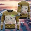 US Air Force Lockheed F-80 Shooting Star Aircraft F80 Ugly Christmas Sweater Design Brown - US Air Force Lockheed F-80 Shooting Star Aircraft F80 Ugly Christmas Sweater Design Brown