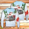 US Army M2A2 ODS Bradley Infantry Fighting Vehicle Christmas Sweater Product Photo 1