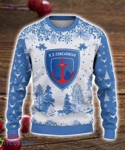 US Concarneau 3D Sweater Pine Trees Pattern Ugly Christmas Sweater For Big Fans 4 US Concarneau 3D Sweater Pine Trees Pattern Ugly Christmas Sweater For Big Fans Product Photo 2