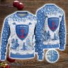 US Concarneau 3D Sweater Pine Trees Pattern Ugly Christmas Sweater For Big Fans Product Photo 1