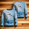 US Navy Blue Angels #2 FA-18C Christmas Sweater Product Photo 1