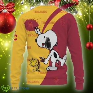 USC Trojans Snoopy Cute Heart American Sports Team Knitted Xmas 3D Sweater Gift Holidays 3 USC Trojans Snoopy Cute Heart American Sports Team Knitted Xmas 3D Sweater Gift Holidays - USC Trojans Snoopy Cute Heart American Sports Team Sweatshirt-3D Sweatshirt_4