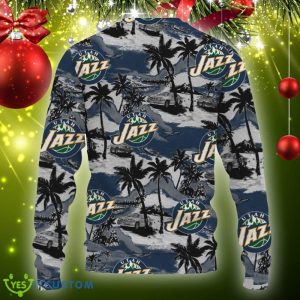 Utah Jazz Tropical Patterns For Fans Club Gifts Knitted Xmas Sweater Gift Holidays - Utah Jazz Tropical Patterns For Fans Club New Trends Gifts Unisex 3D T-Shirt, Hoodie, Sweatshirt-3D Sweatshirt_4