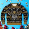 Valhalla Viking Ugly Christmas 3D Sweater Product Photo 1