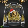Vegas Golden Knights Ugly Christmas Sweater Snowflakes Santa Hat Logo For Men And Women Gift Christmas - Vegas Golden Knights Ugly Christmas Sweater_2