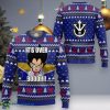 Vegeta It Is Over Funny Dbz Christmas Ugly Sweater Product Photo 1