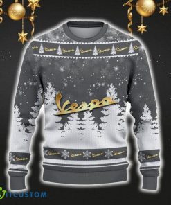 Vespa Ugly Christmas Sweater Car Lovers Santa Hat Tree Christmas For Fans Gift - Vespa Ugly Christmas Sweater_2