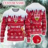 VfB Stuttgart Custom Name Logo 3D Ugly Sweater New Gift For Fans - VfB Stuttgart Custom Name Logo 3D Ugly Sweater New Gift For Fans
