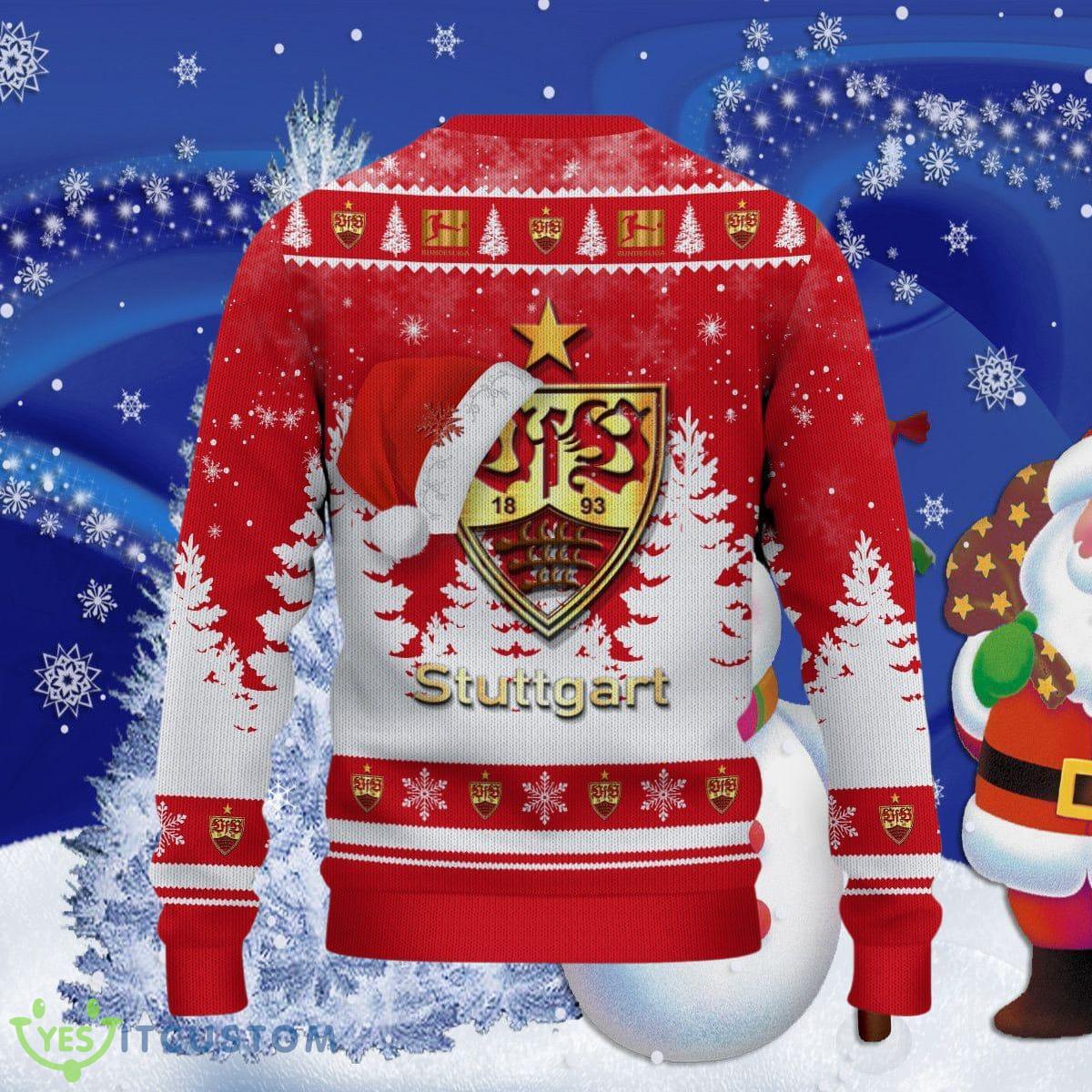 VfB Stuttgart Ugly Christmas Sweater Best Gift For Men And Women 3 VfB Stuttgart Ugly Christmas Sweater Best Gift For Men And Women Product Photo 3