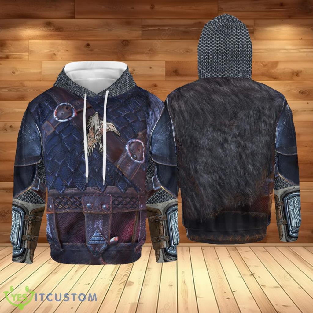 Vikings Armor 3D All Over Print Hoodie 2 Vikings Armor 3D All Over Print Hoodie Product Photo 1