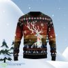 Vintage Background Awesome Deer Ugly Christmas Sweaters Unique Gift Product Photo 1