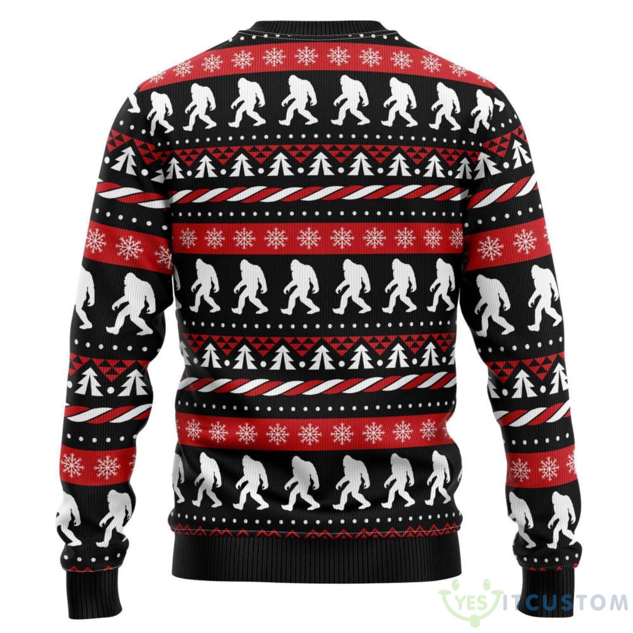 Vintage Bigfoot Ugly Christmas Sweater 6 Vintage Bigfoot Ugly Christmas Sweater Product Photo 2