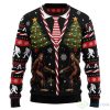 Vintage Bigfoot Ugly Christmas Sweater Product Photo 1