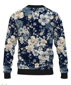 Vintage Floral 3D Ugly Christmas Sweater, Xmas Gift For Everyone 3 Vintage Floral 3D Ugly Christmas Sweater, Xmas Gift For Everyone Product Photo 2