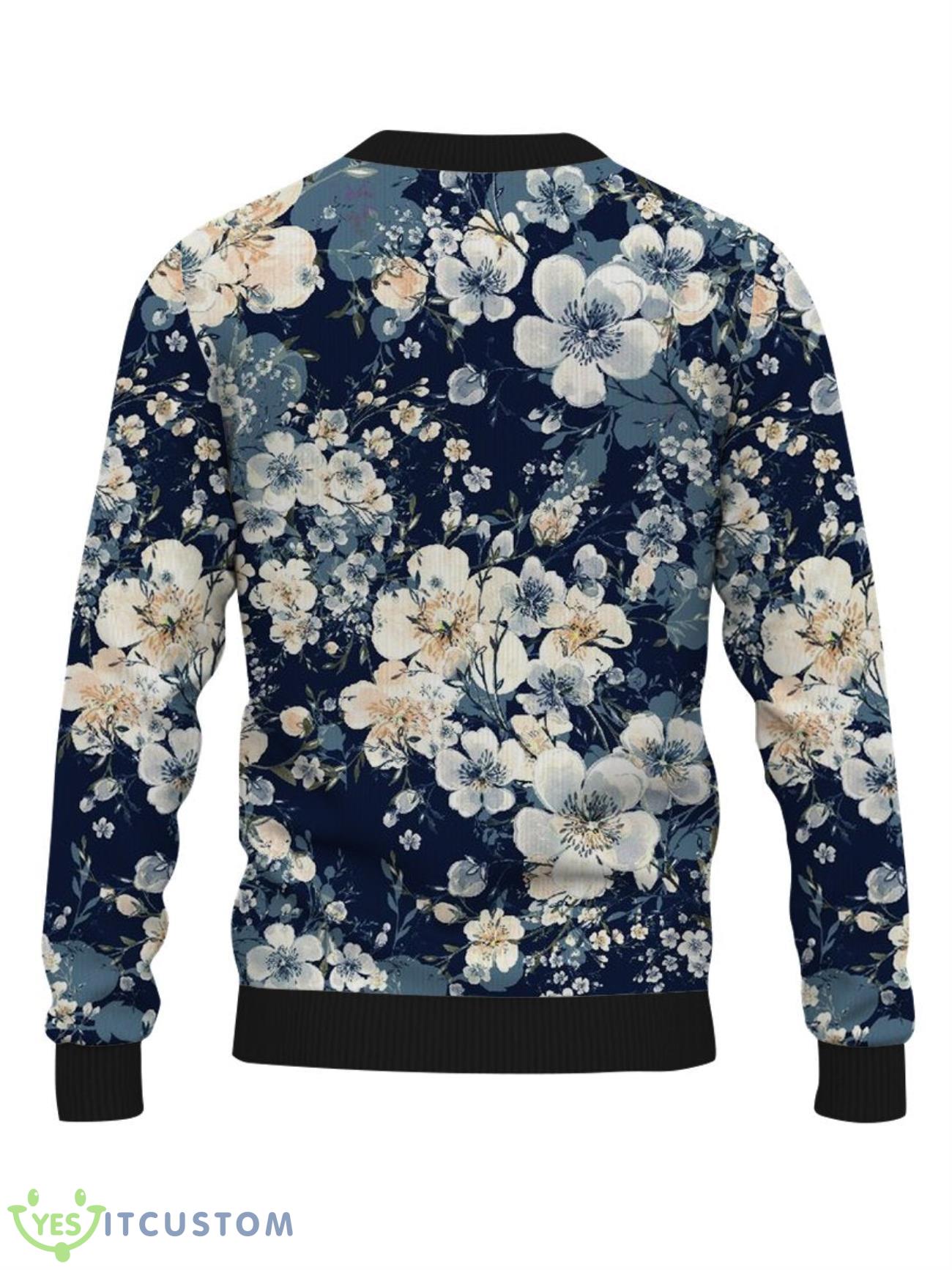 Vintage Floral 3D Ugly Christmas Sweater, Xmas Gift For Everyone 6 Vintage Floral 3D Ugly Christmas Sweater, Xmas Gift For Everyone Product Photo 2