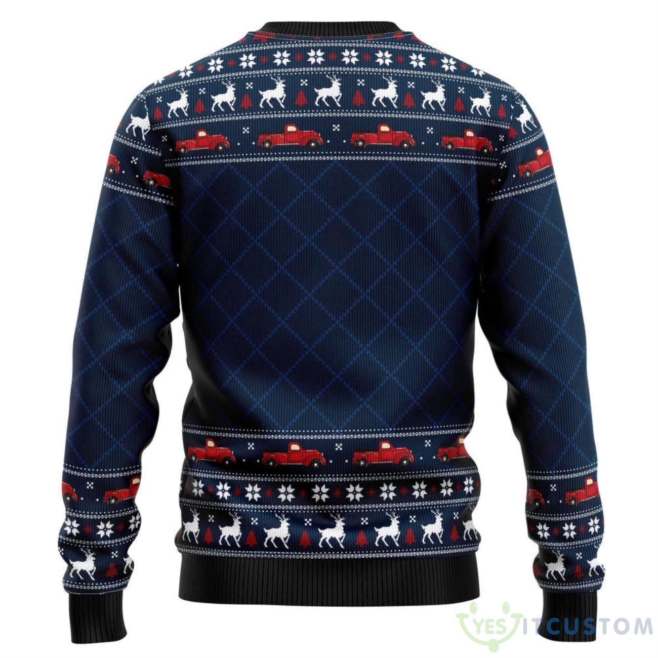 Vintage Red Truck Ugly Christmas Sweater 6 Vintage Red Truck Ugly Christmas Sweater Product Photo 2