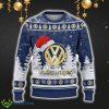 Volkswagen Ugly Christmas Sweater Car Lovers Santa Hat Tree Christmas For Fans Gift - Volkswagen Ugly Christmas Sweater_2