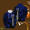 Volvo Skull Black Blue 3D Hoodie Impressive Gift For Men Women Product Photo 1
