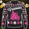 Vrooom Electra Glide Motorcross Ugly Christmas 3D Sweater New Gift For Fans - Vrooom Electra Glide Ugly Christmas Sweater_ 1