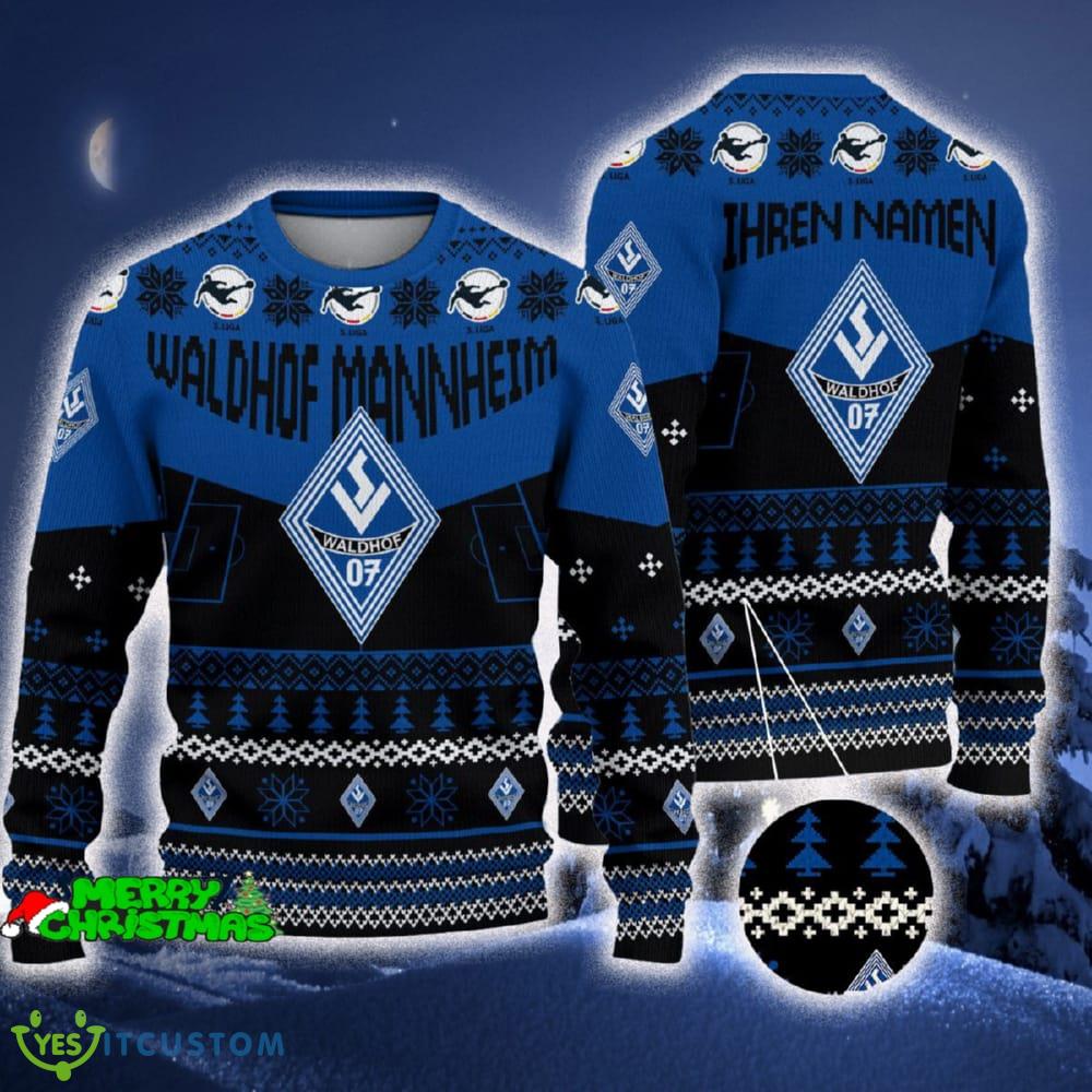 Waldhof Mannheim Custom Name Ugly Christmas Sweater For Men And Women Gift 3 Waldhof Mannheim Custom Name Ugly Christmas Sweater For Men And Women Gift - Waldhof Mannheim Custom Name Ugly Christmas Sweater For Men And Women Gift
