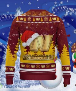 Washington Commanders Ugly Christmas Sweater Special Gift 3 Washington Commanders Ugly Christmas Sweater Special Gift Product Photo 2
