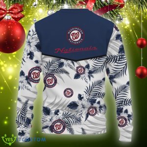 Washington Nationals Tropical Patterns Knitted Xmas Sweater Gift Holidays - Washington Nationals Tropical Patterns New Trends For Fans Club Gifts Unisex 3D T-Shirt, Hoodie, Sweatshirt-3D Sweatshirt_4