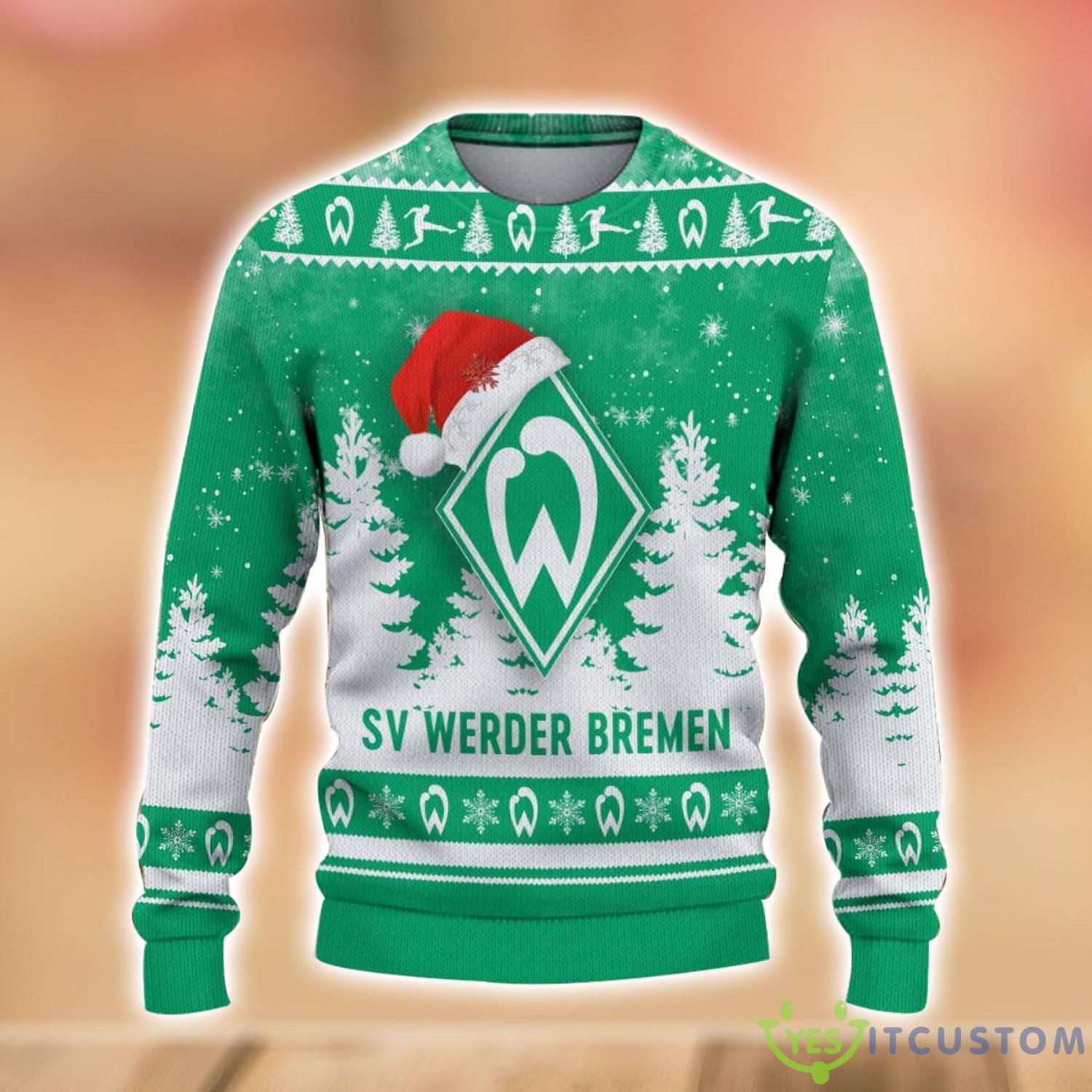 Werder Bremen Christmas Sweater For Men And Women Ugly Sweater 8 Werder Bremen Christmas Sweater For Men And Women Ugly Sweater Product Photo 2