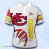 White Kansas City Chiefs Sport Polo Shirt For Fans Product Photo 1