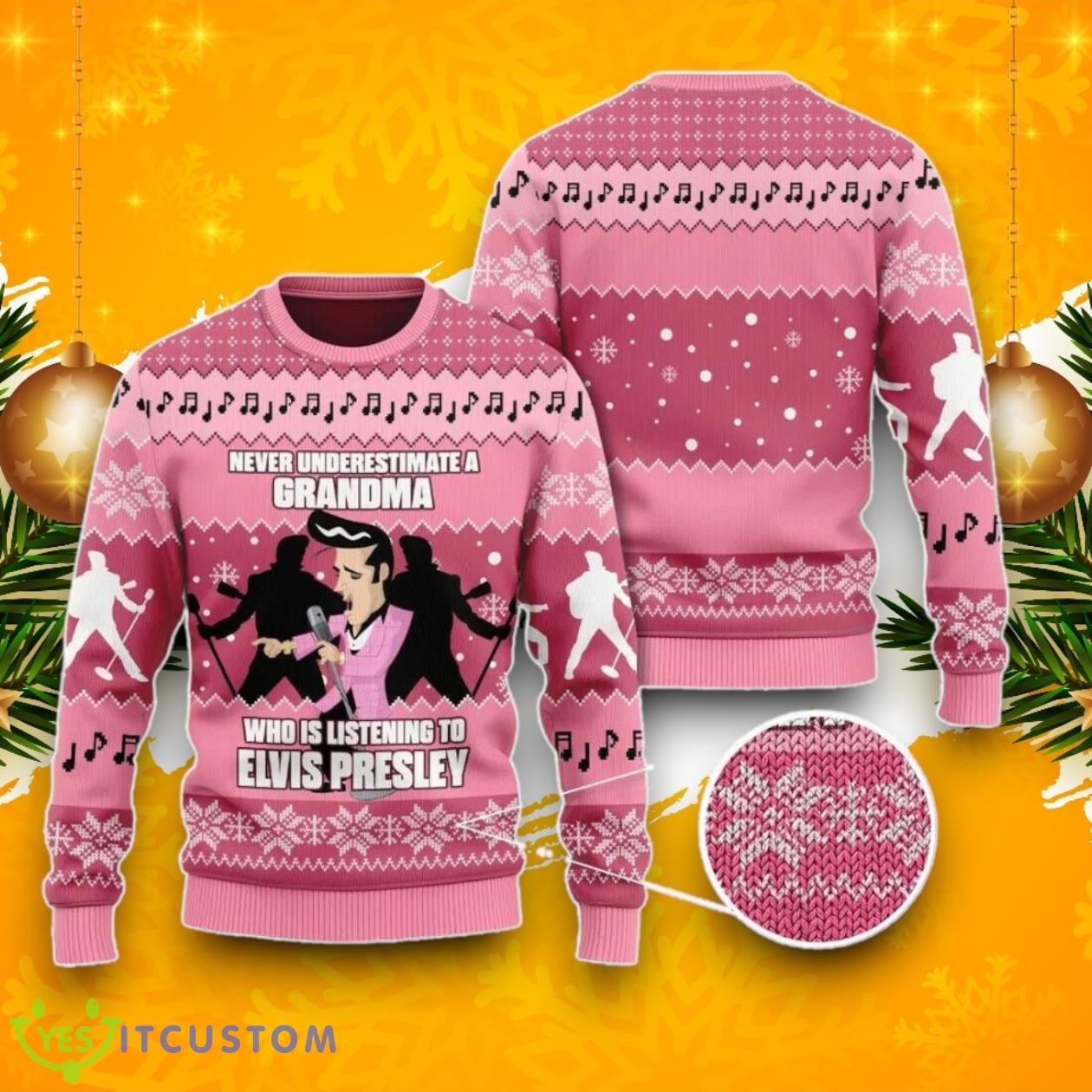 Who Is Listening To Elvis Presley 3D Sweater 3 Who Is Listening To Elvis Presley 3D Sweater Product Photo 1