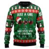 Wine Xmas Ugly Christmas Sweater Product Photo 1