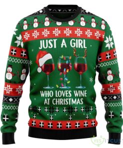 Wine Xmas Ugly Christmas Sweater Product Photo 1