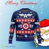 Winter Soldier Captain America Marvel Ugly Christmas Sweaters Impressive Gift For Men And Women Product Photo 1