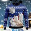 Wolf Howling Moon Ugly Christmas Sweaters Special Gift For Loved Ones Product Photo 1