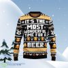 Wonderful Time For A Beer Ugly Christmas Sweaters Unique Gift Product Photo 1