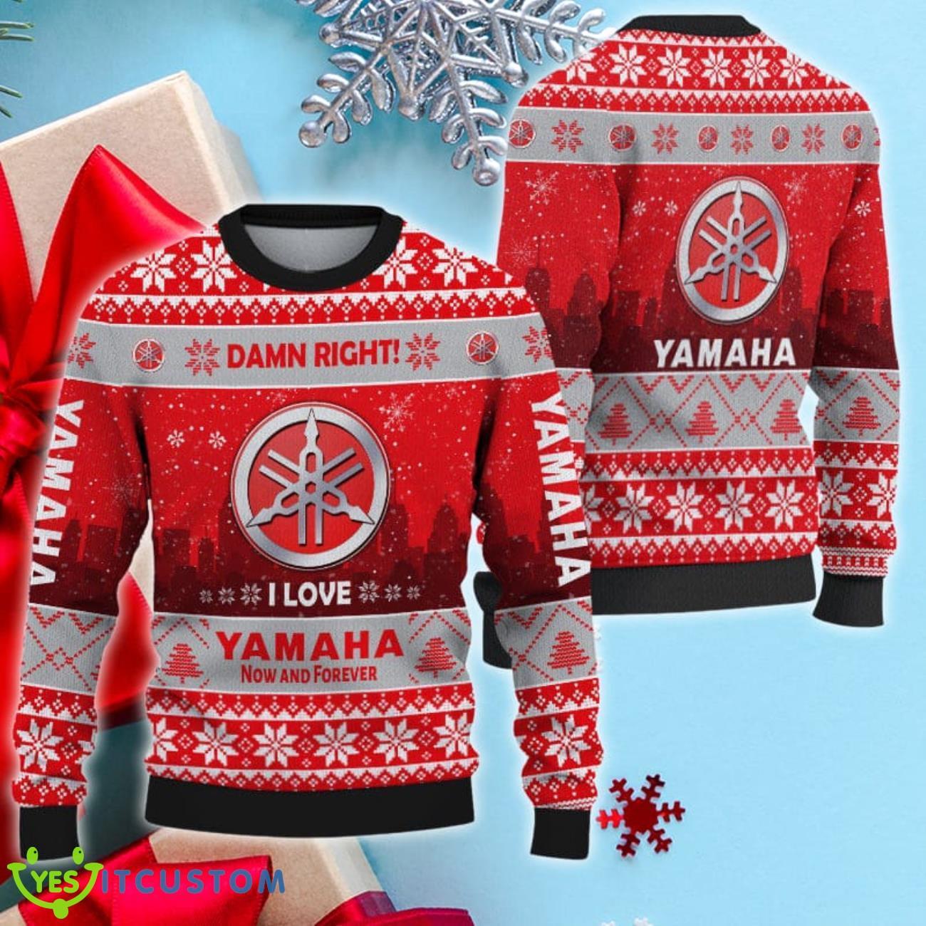 Yamaha Ugly Christmas Sweater, Xmas Gift For Men Women 3 Yamaha Ugly Christmas Sweater, Xmas Gift For Men Women Product Photo 1