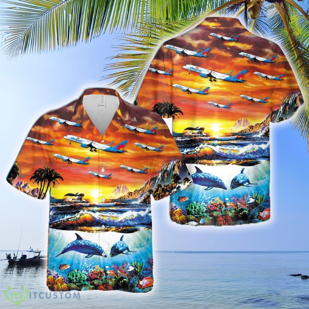 Allegiant Air Boeing 757-204 Hawaiian Shirt For Summer 2 Allegiant Air Boeing 757-204 Hawaiian Shirt For Summer - Allegiant Air Boeing 757-204 Hawaiian Shirt For Summer