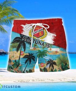 Almtuna IS Beach Coconut Pattern Aloha Hawaiian Shirt And Shorts Product Photo 2