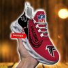 Atlanta Falcons Custom Name Max Soul Shoes Sneakers For Big Fans Product Photo 1