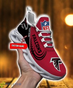 Atlanta Falcons Custom Name Max Soul Shoes Sneakers For Big Fans Product Photo 1