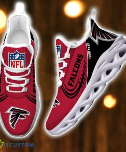 Atlanta Falcons Custom Name Max Soul Shoes Sneakers For Big Fans Product Photo 4