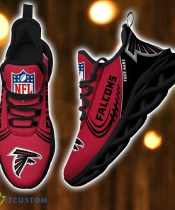 Atlanta Falcons Custom Name Max Soul Shoes Sneakers For Big Fans Product Photo 5