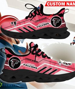 Atlanta Falcons NFL Logo Chunky Sneakers Camo Pink Max Soul Shoes Personalized 3 Atlanta Falcons NFL Logo Chunky Sneakers Camo Pink Max Soul Shoes Personalized - Atlanta Falcons NFL Logo Chunky Sneakers Camo Max Soul Shoes Personalized Photo 3