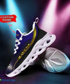 Baltimore Ravens Max Soul Shoes Luxury Custom Name - Baltimore Ravens Max Soul Shoes _4