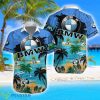 BMW Beach Coconut Pattern Aloha Hawaiian Shirt And Shorts Product Photo 1