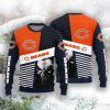 Chicago Bears Skull Pattern Hot Trending Ugly Sweater For Fans Product Photo 1