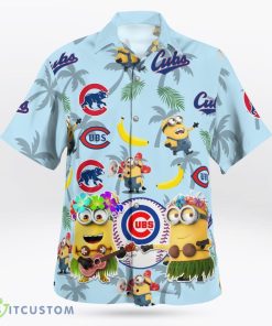 Chicago Cubs Minion Set Hawaiian Shirt And Short Gift For Fans 4 Chicago Cubs Minion Set Hawaiian Shirt And Short Gift For Fans - Chicago Cubs Minion Hawaiian Shirt_3