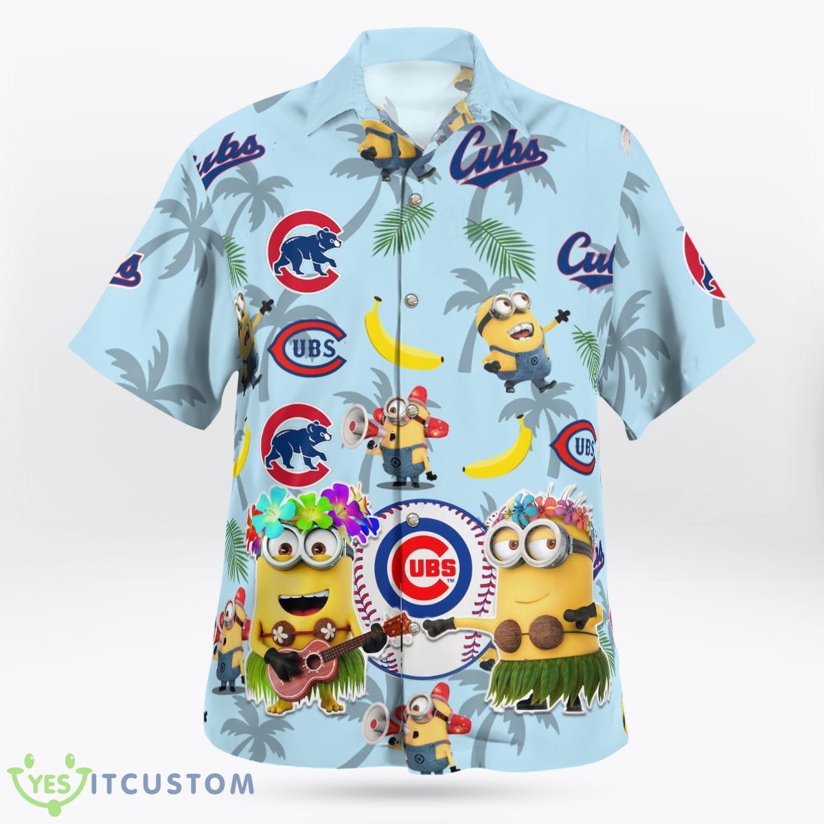 Chicago Cubs Minion Set Hawaiian Shirt And Short Gift For Fans 7 Chicago Cubs Minion Set Hawaiian Shirt And Short Gift For Fans - Chicago Cubs Minion Hawaiian Shirt_3