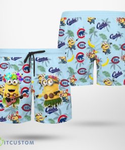 Chicago Cubs Minion Set Hawaiian Shirt And Short Gift For Fans 5 Chicago Cubs Minion Set Hawaiian Shirt And Short Gift For Fans - Chicago Cubs Minion Hawaiian Shirt_5