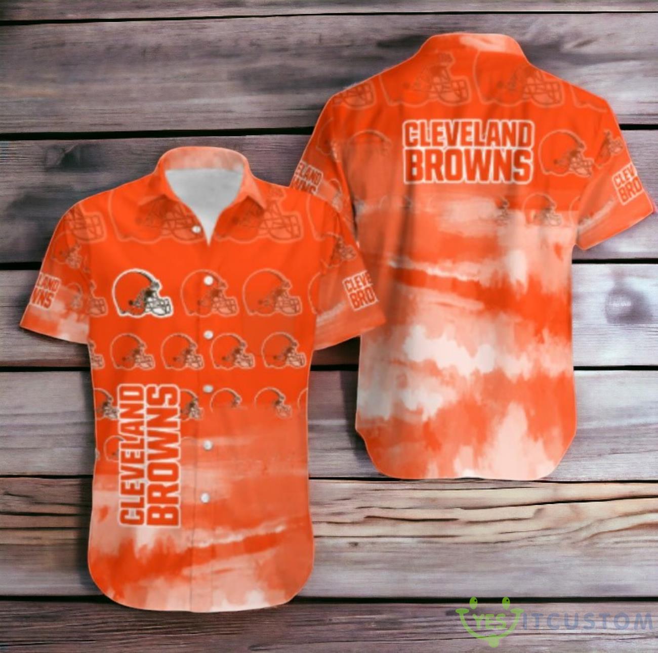 Cleveland Browns Limited Edition Hawaiian Shirt Summer Collection 2 Cleveland Browns Limited Edition Hawaiian Shirt Summer Collection Product Photo 1